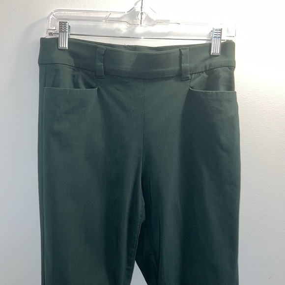 Maurices M dark teal/pine green slacks. Bootcut, regular length - Picture 2 of 7